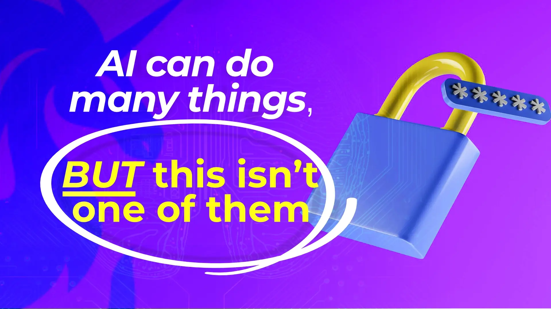 Don't ask AI to make your firm's passwords
