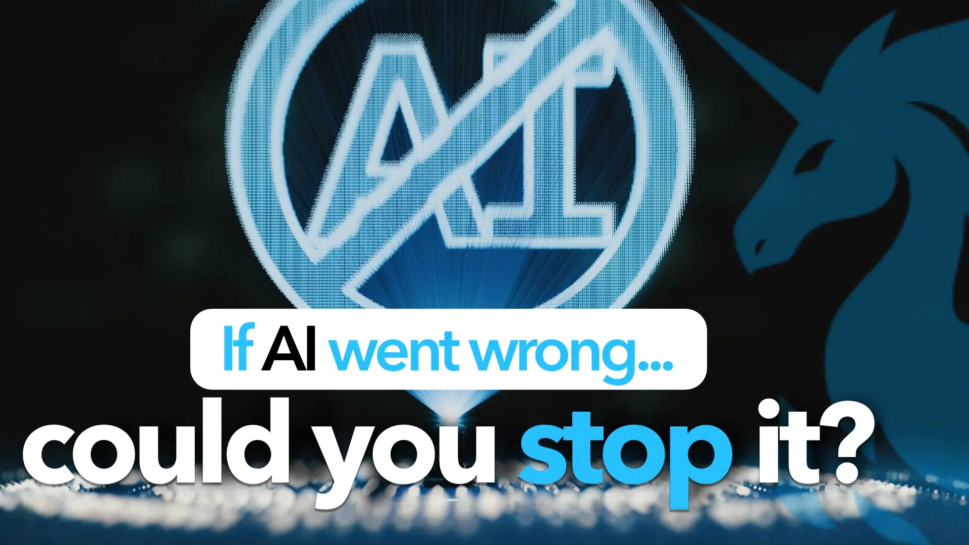 Could your firm shut off its AI if it had to?